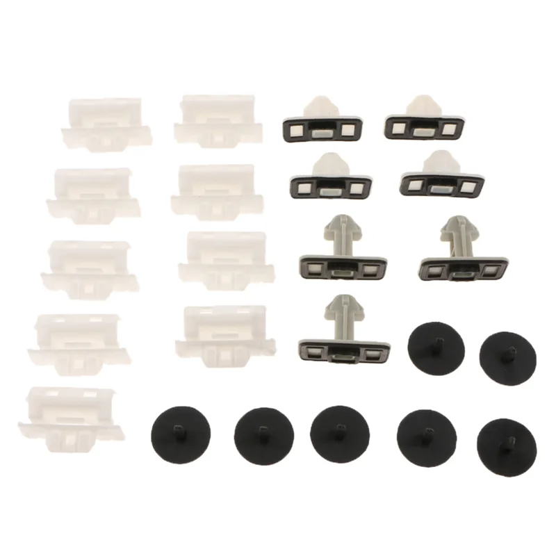 A20K-Side Skirt Mounting Clips Kit 1 Set Side Rocker Molding Clip Kit For  A6 C7 A7 2012-2018 4G0898909 4G0 898 909