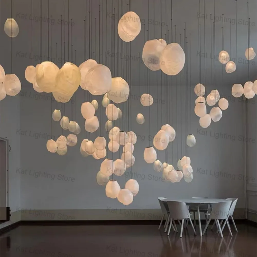 

2025 NEW Modern Glass Shade Lamp Gold Black Hardware Lustre 3 Color Dimmable Lighting for Living Room Villa Ceilings