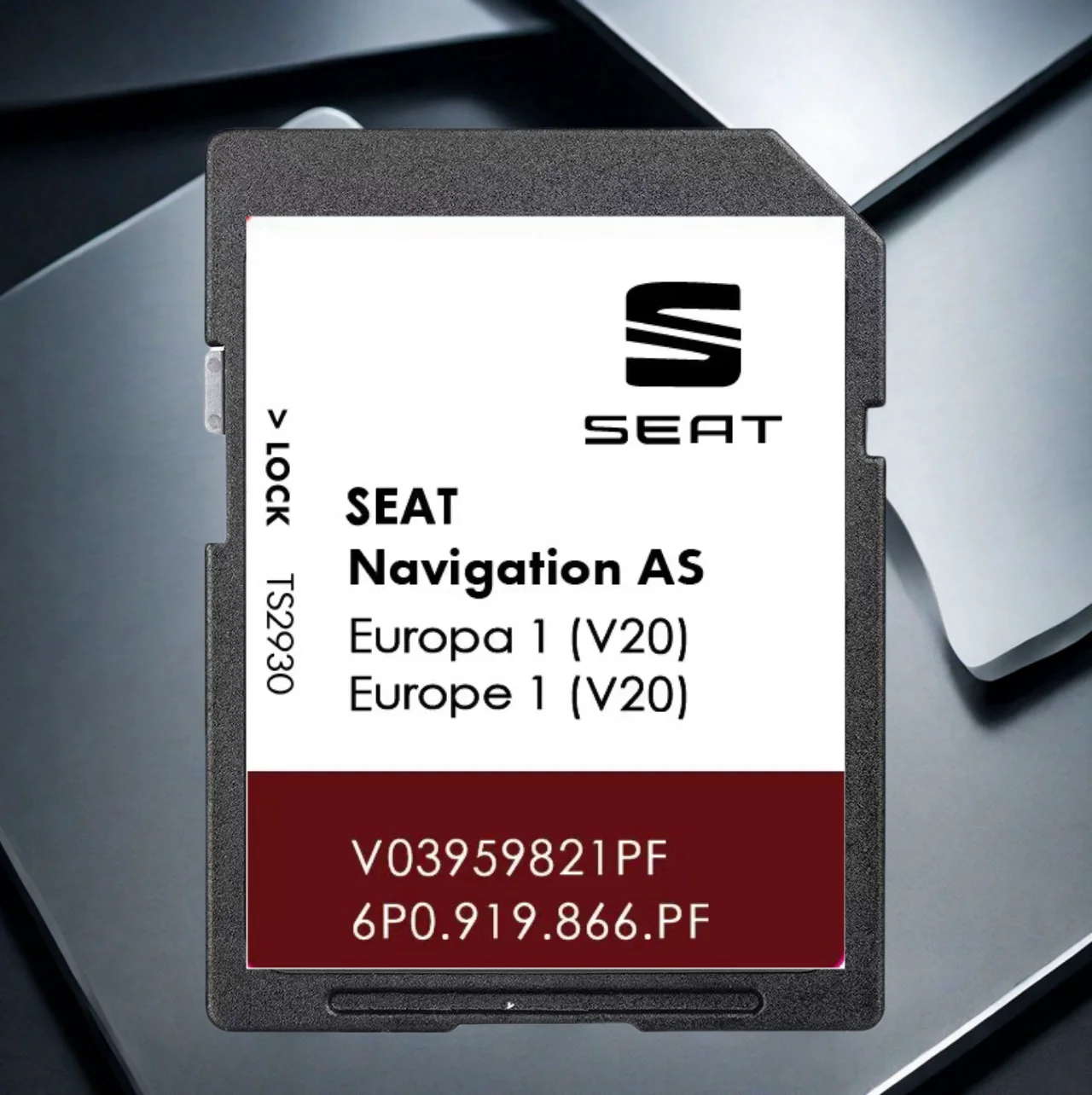 Seat 6PO919866PF SD card MIB2 Europe 2024 for LEON ARONA TOLEDO