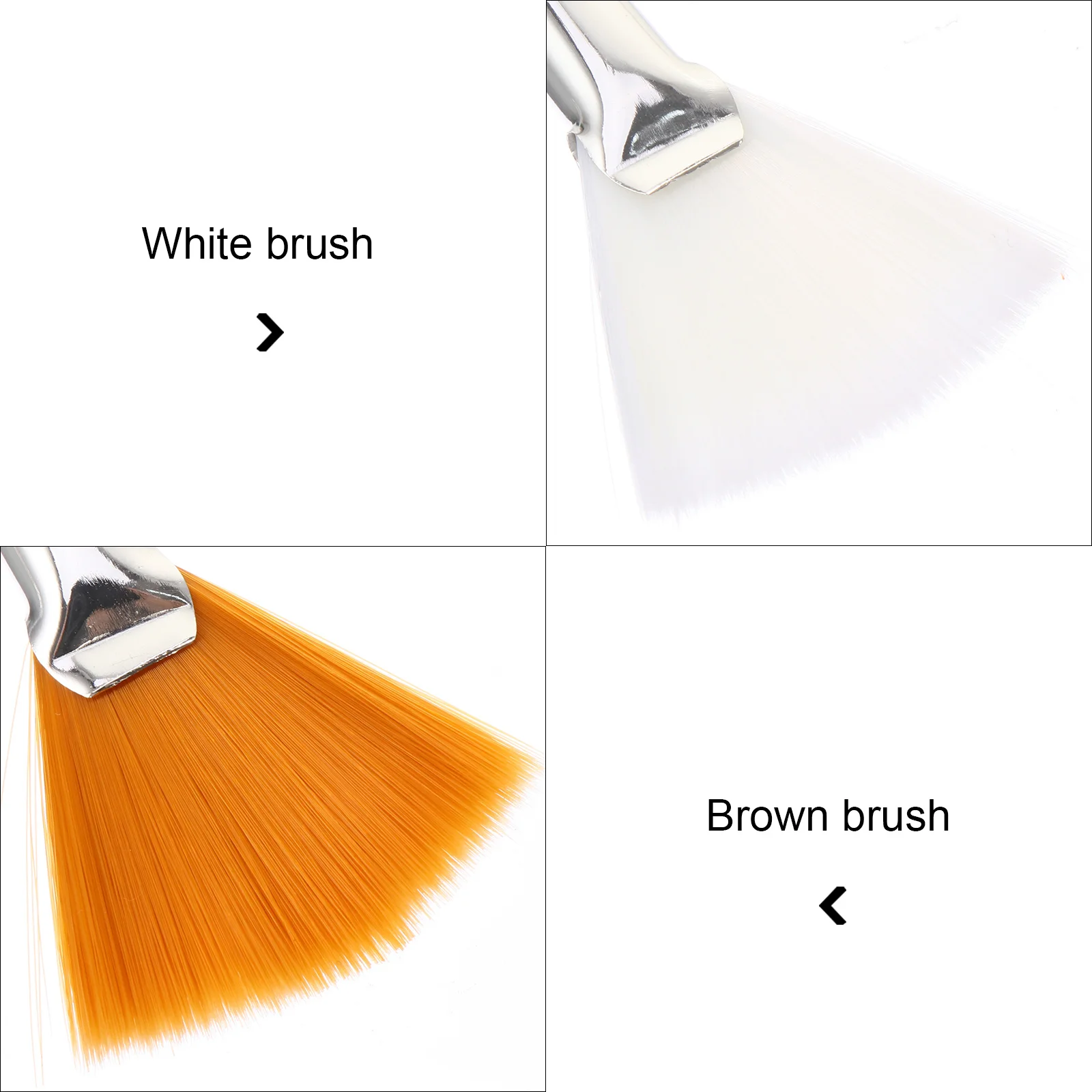 4 Uds. Cepillo para máscara Facial, herramienta de maquillaje portátil suave y duradera de nailon para aplicar arcilla, máscara de barro, aplicador de salón de belleza Facial