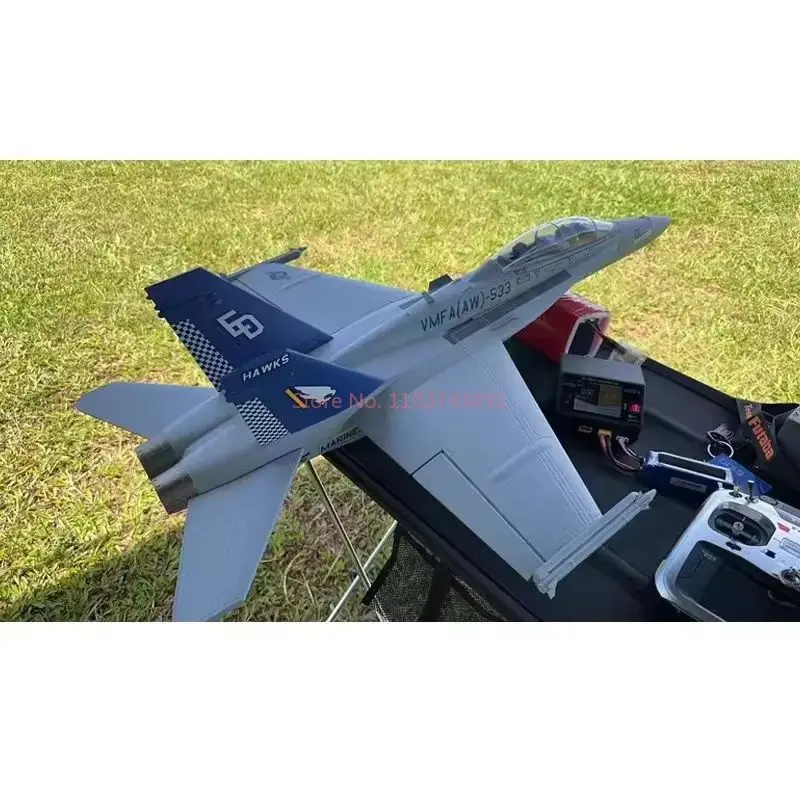 XFly Veloce Volare Doppio 40mm F-18 Hornet Canalizzato Modello di Caccia Modello Volante Giocattolo Volante Per Adulti Regalo
