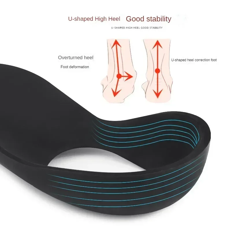 Flat Foot O-Shaped Legs Insole for Shoes Correction Arch Support Plantar Fasciitis Orthopedic Insoles Men/Women Foot Care Insert