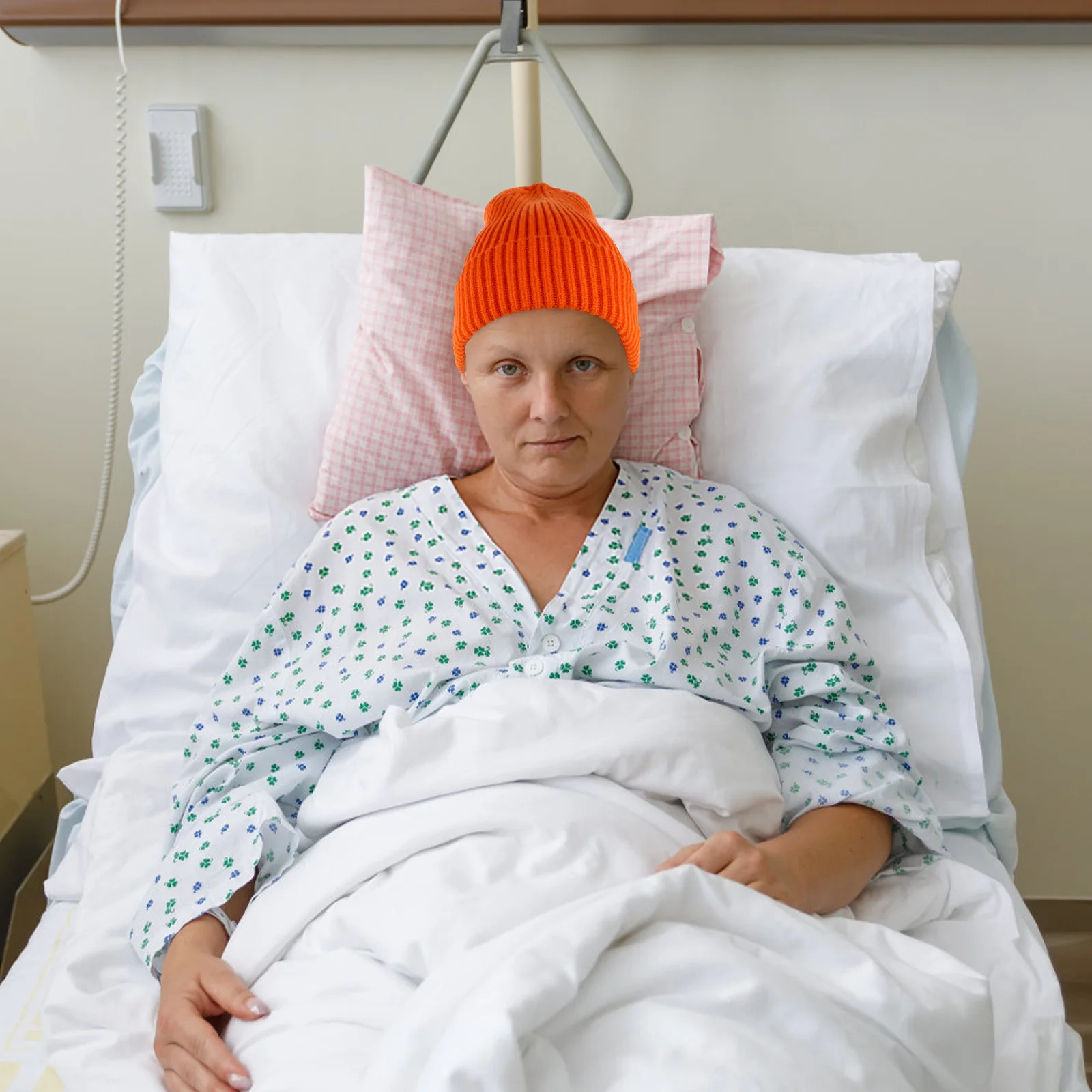 

1 pc Knitted Beanie Hat For Adults Soft Skin-Friendly Warm Winter Hat Family Gathering Shopping Woolen Cap Fashion Solid Color