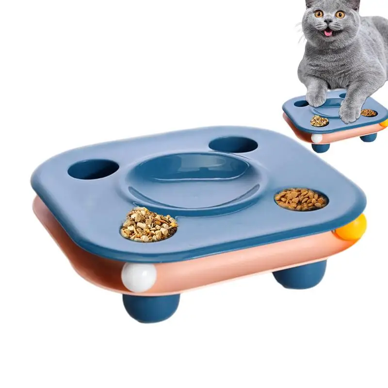 Wet And Dry Separation Cat And Dog Feeding Bowls Anti-choking Bowl Pet Feeding Bowls Interactive Cat Food Feeding Bowl