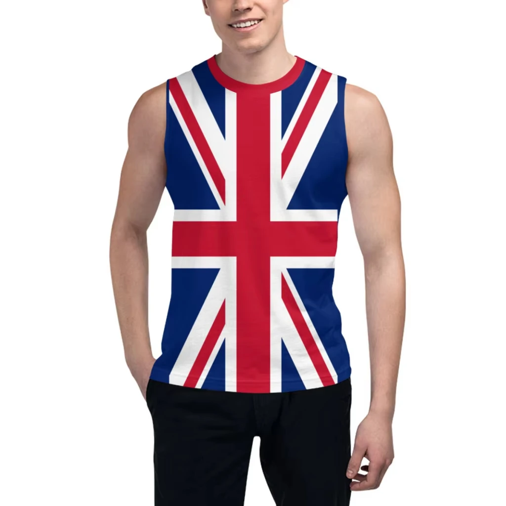 England Men's and Women's Outdoor Sleeveless Vest Fitness Multifunctional Sportswear Breathable Quick Drying Casual New Style