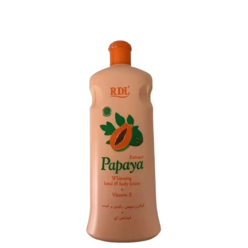 Rdl Papaya Vitamin Whitening Hand Body Lotion 600ml