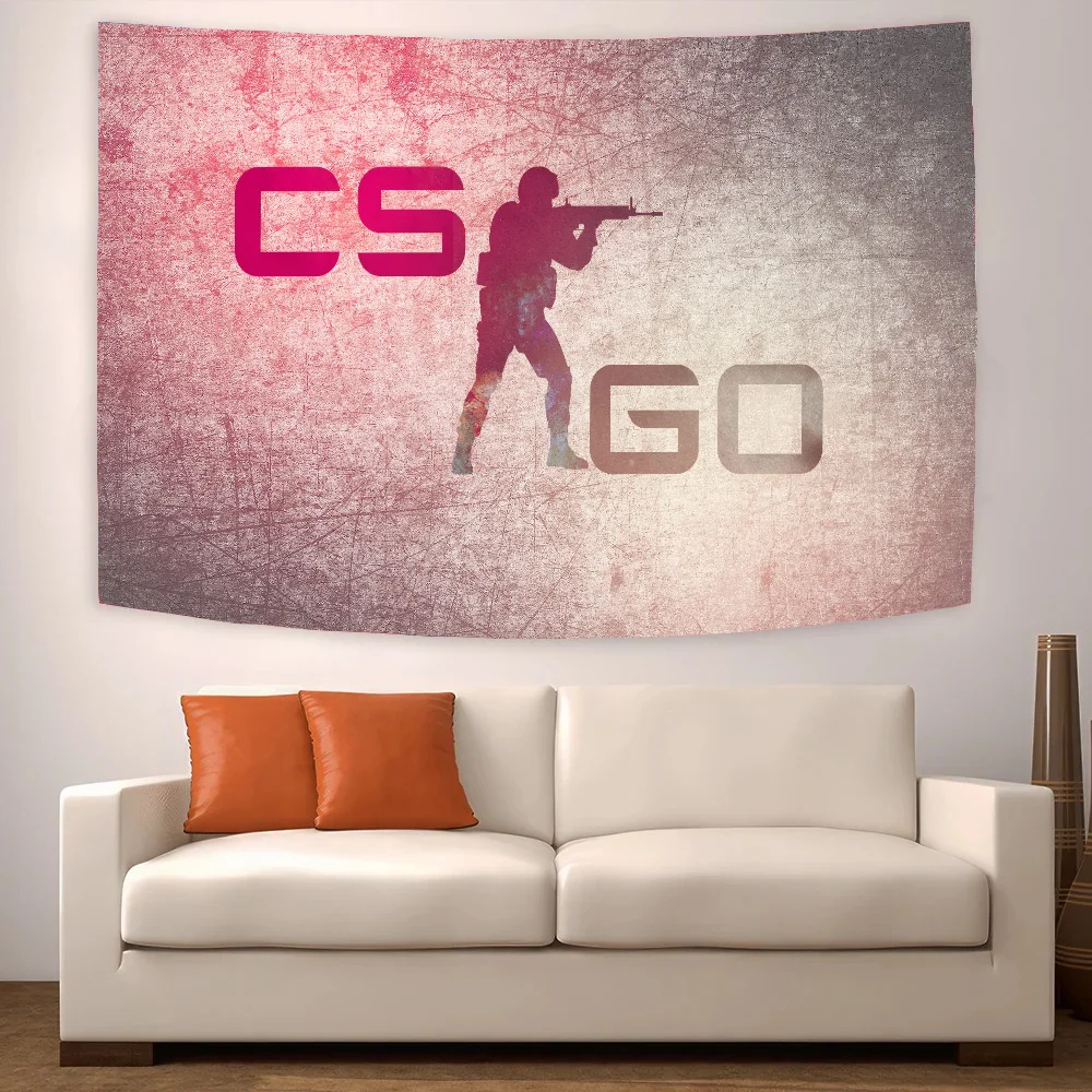 CS GO Car Flag to Hang Home Decoration Outdoor Decor Decorative Flags for Rooms Flags and Banners Decorations Custom Garden Wall