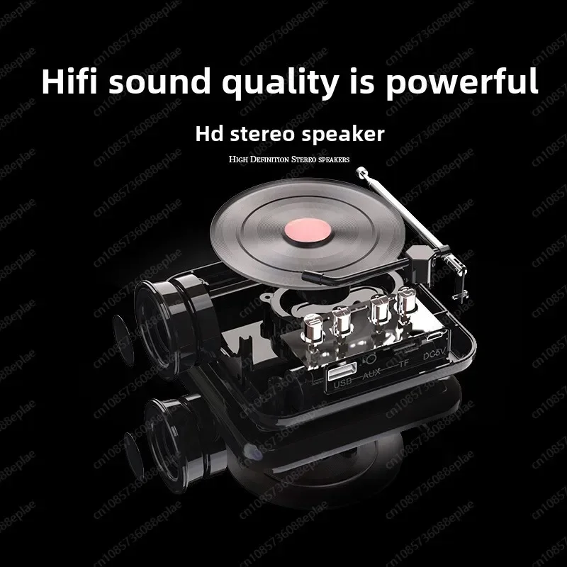 

Винтажный проигрыватель виниловых пластинок Jmz-CD с Bluetooth-колонкой, ретро-проигрыватель, удобный музыкальный плеер, мини-проигрыватель CD-дисков.