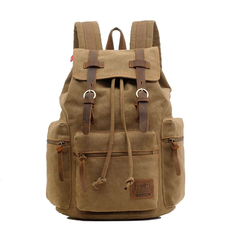 

Weysfor Canvas Laptop Backpack For Men Women School Mochila Feminina Fashion Anti-Theft Travel s