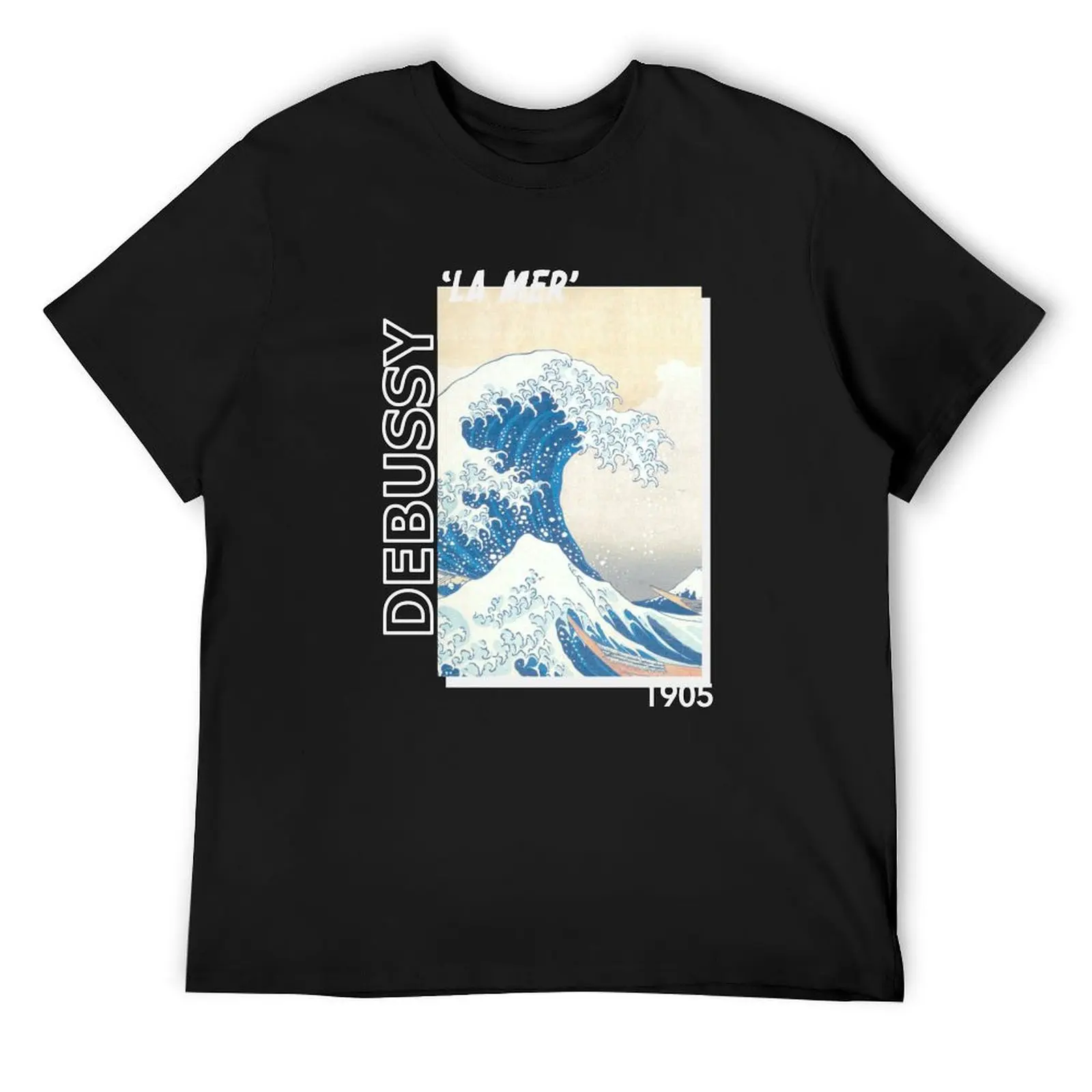 

twoset violin - debussy la mer 1905 T-Shirt custom t-shirts summer clothes Funny t-shirts blue lock clothes for men