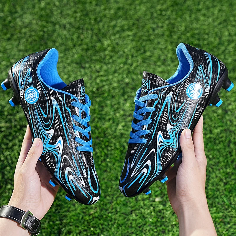 Soccer Shoes for Kids Teenagers Adults TF Soccer Cleats Football Shoes Boys Long Spikes Sneakers FG Zapatos De Futbol