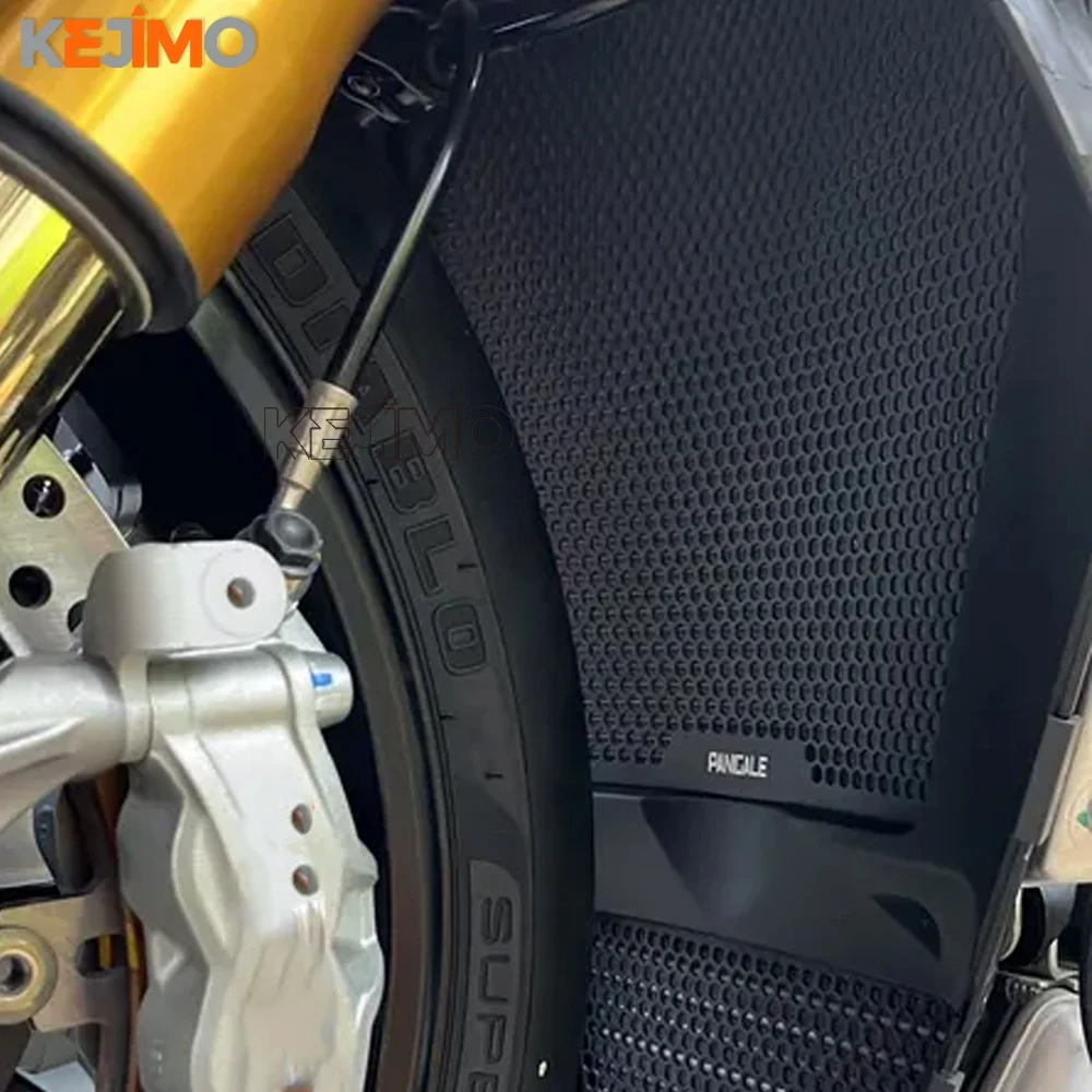 

For Ducati Panigale V4 S V4 R V4R V4S Streetfighte* V4 2018~2024 2025 Motorcycle Radiator Grill Guard Cover Oil Cooler Protector