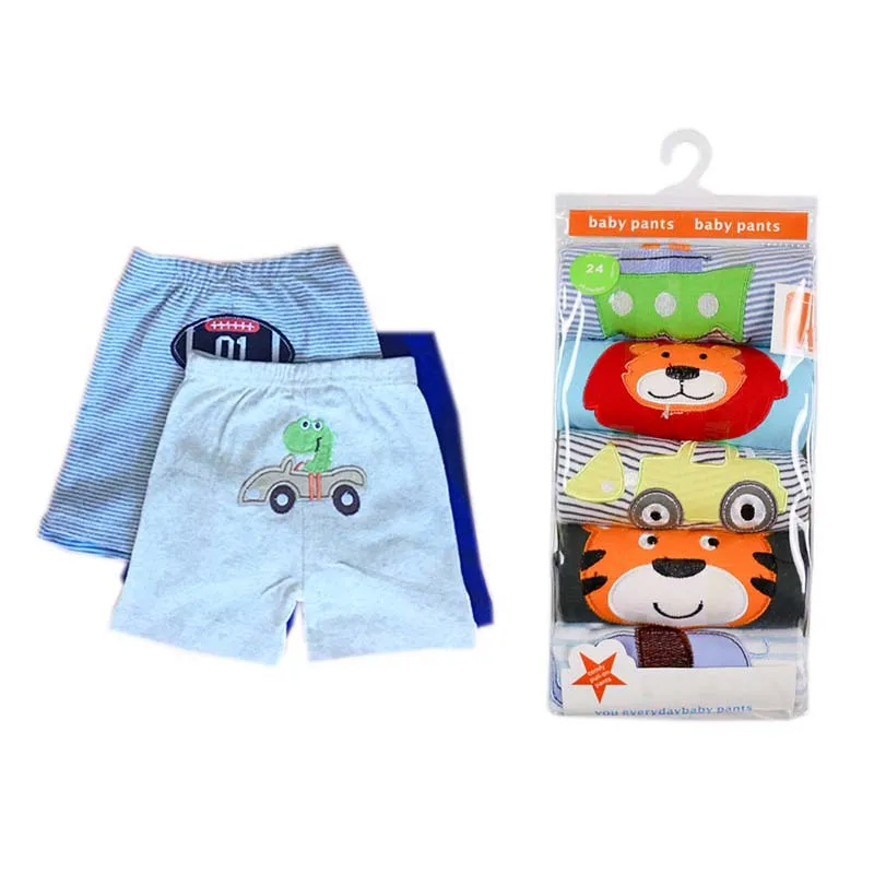 Retail 5pcs/pack 0-2years PP pants trousers Baby Infant cartoonfor boys girls Clothing baby clothing