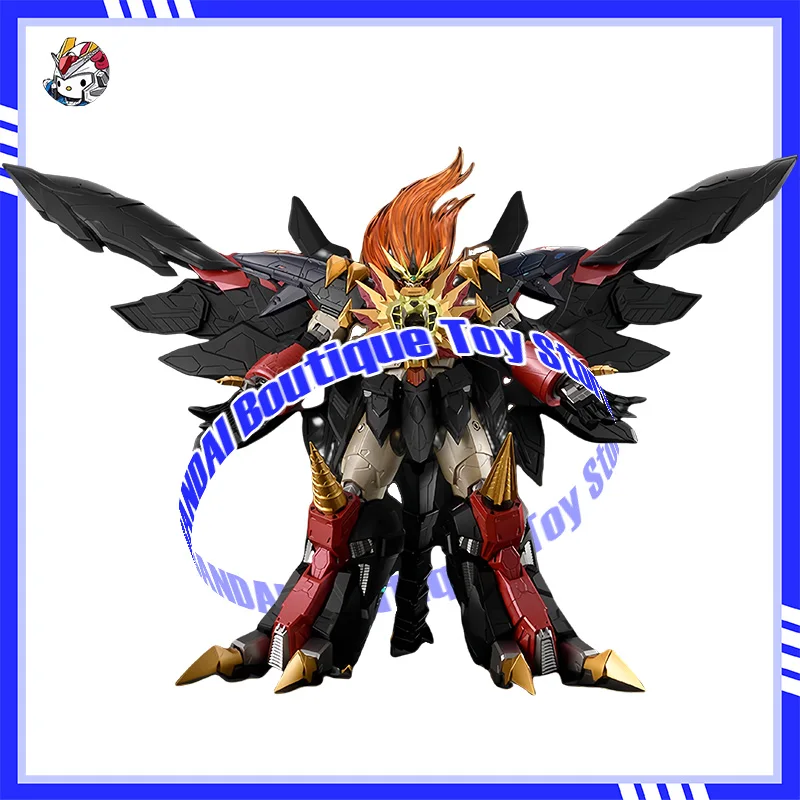 

In Stock Black Red Hair Model King of Brave Alloy Skeleton Assembled Model Action Figure Toy Collection Gift