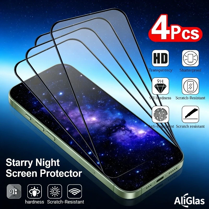 4Pcs Full Cover Scr… - image