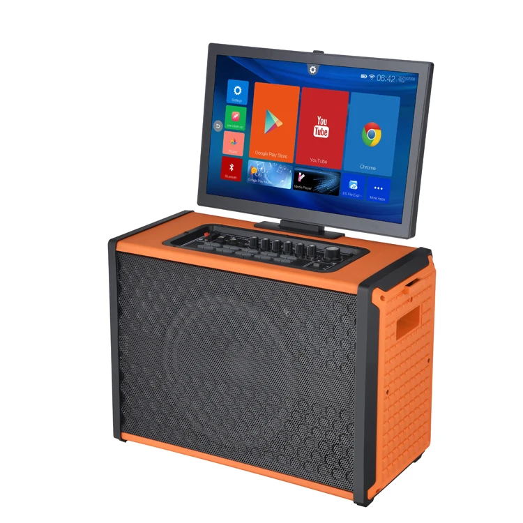 

Система Android с сенсорным экраном, уличный музыкальный динамик, Youtube играет напрямую речи, аудио, поддержка Wi-Fi, караоке-плеера