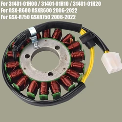 Stator Coil For Suzuki GSX-R600 GSXR600 GSX-R750 GSXR750 2006-2022 31401-01H00 31401-01H10 31401-01H20
