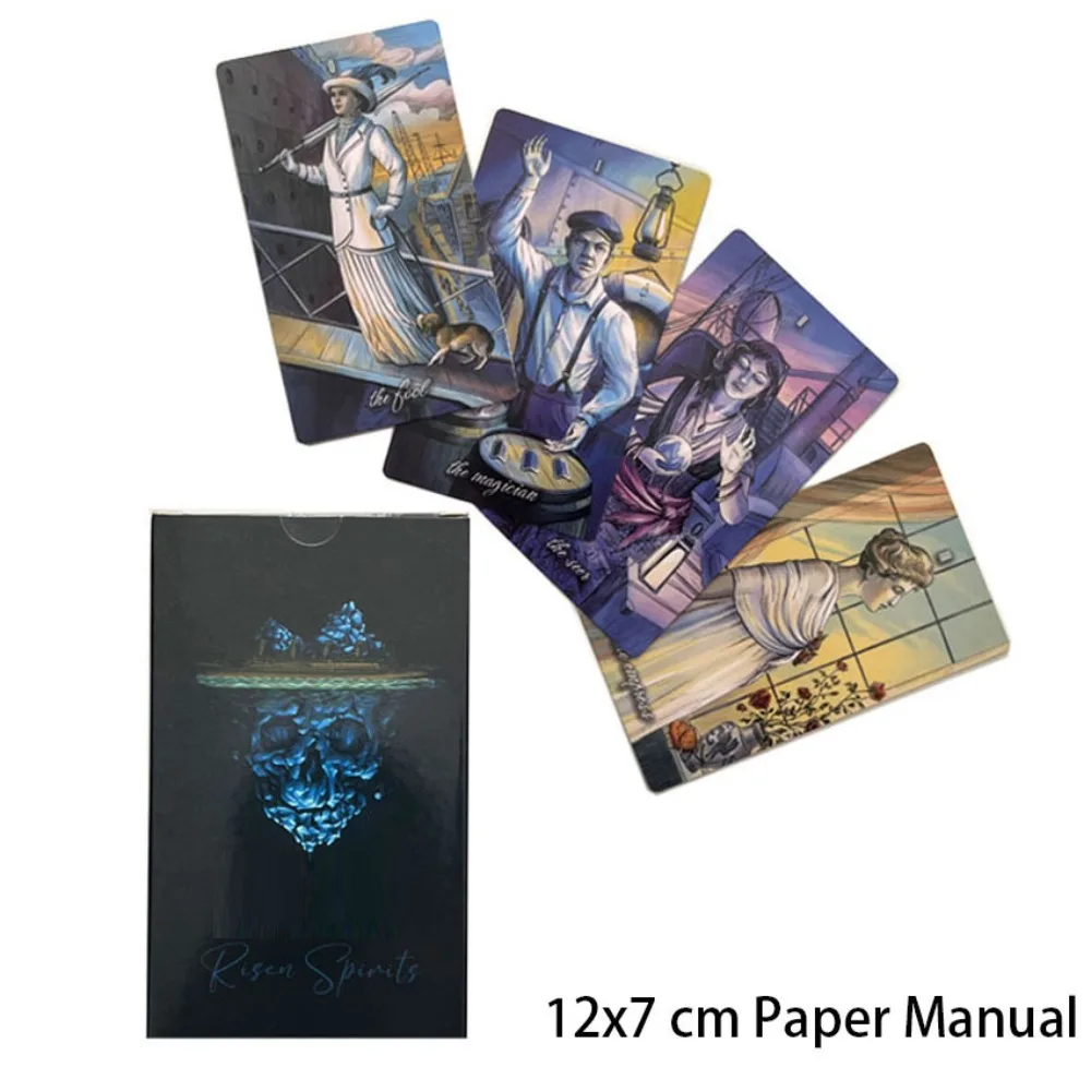 12*7cm Titanic Risen Spirits Tarot 78 Cards Deck Fortune Telling Cards