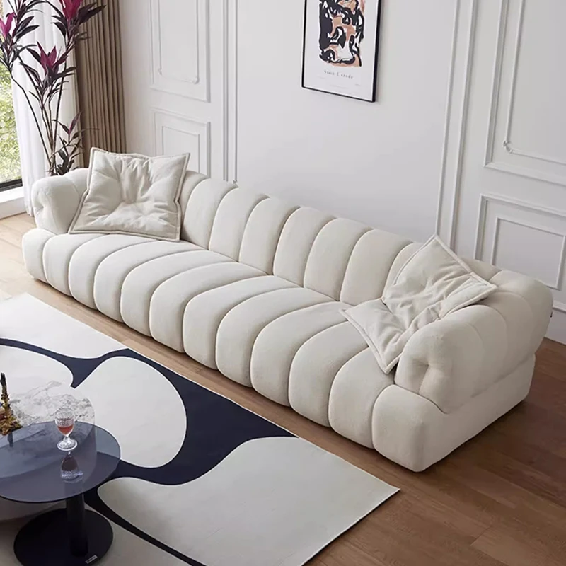 

White Lounge Living Room Sofas Modern Luxury Cloud Accent Room Decor Living Room Sofas Relaxing Sillon Cama Hotel Furniture