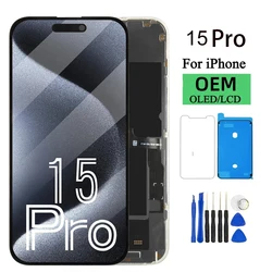 6.1'' incell For Iphone 15 Pro LCD Display Touch Screen Digitizer Assembly For Iphone 15 Pro OELD LCD Screen Replacemeent