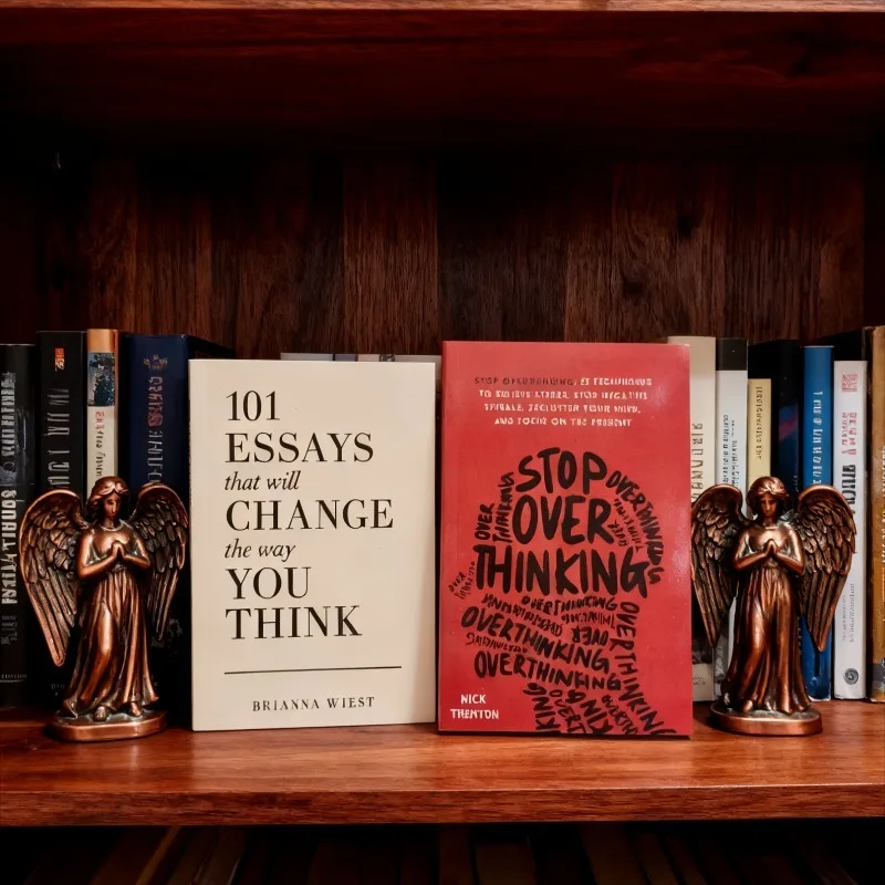 

《101 Essays that will Change the way You Think》+《Stop Overthinking》Mental Shift Guide with Overthinking Relief and Clarity Tools
