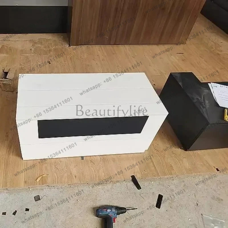 

yj9 Modern 88-100 inch TV automatic telescopic lifting table 120 projection gimbal