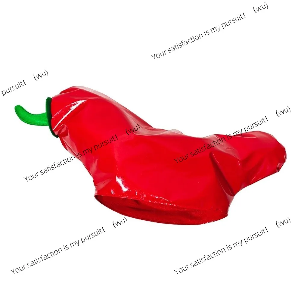 ZOCI-2pcs Creative Tentacle Shaped Party Hat Masquerade Funny Carnival Hat Headwear Imitation Food Chili Cap Party