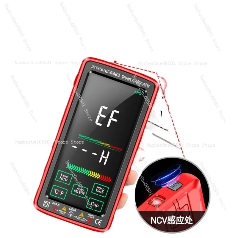 Universal Meter Electrician Special Full Screen Digital High Precision Intelligent Automatic Range Anti-burn