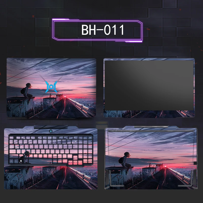 Dazzle Vinyl Special Sticker for HUAWEI HONOR HUNTER V700 16.1 Anti-dust NoteBook PC Protective