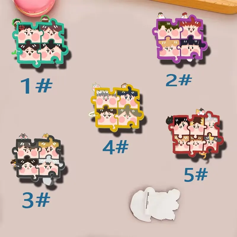 "¡Haikyuu!!" Mercancía: "Hikari Shouyang, Shadow Mountain Feixiong", broche, estuche para lápices, mochila, pin, colgante con insignia de anime