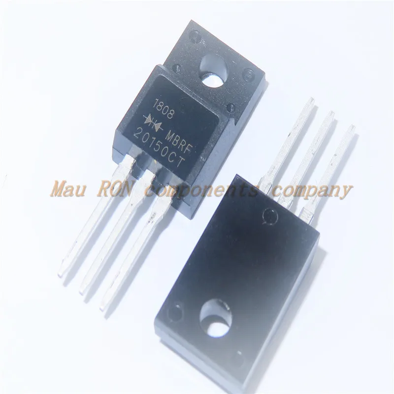 10PCS/LOT MBRF20150CT 20150CT MBRF20150 Schottky & Rectifiers 20 Amp 150 Volt Dual TO-220F new original In Stock