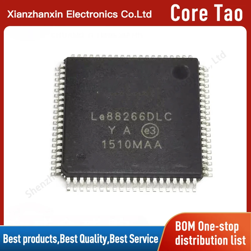 1PCS/LOT  LE88266DLC LE88266 88266 LQFP80 Wireless router Ichips in stock