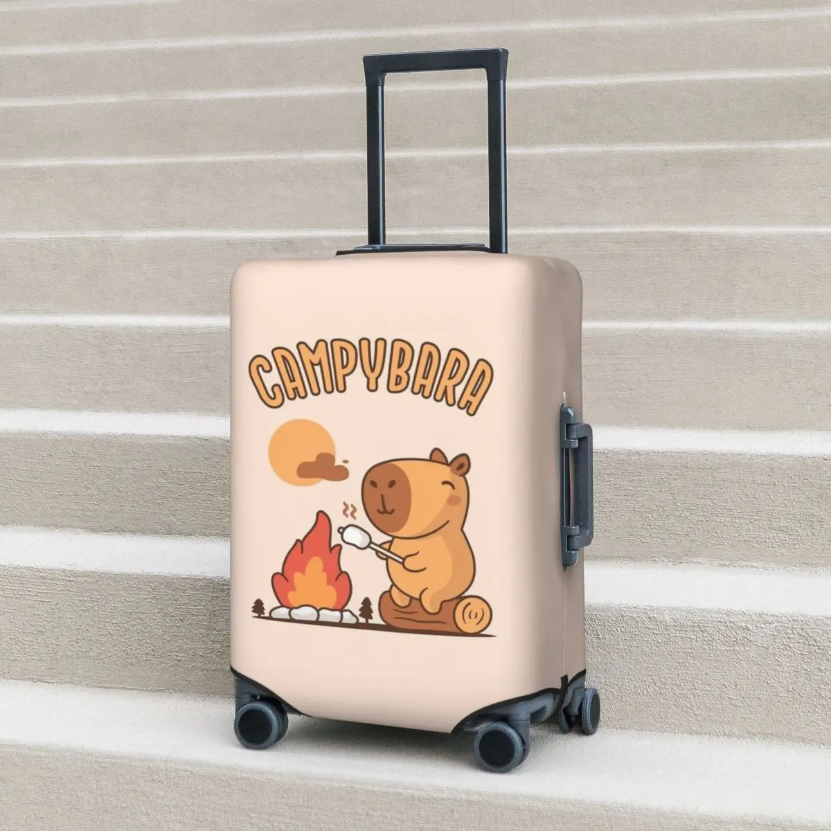 

Campybara Suitcase Cover Elastic Travel Protector Luggage Accesories Flight