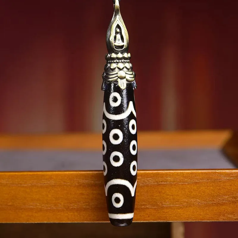 عشرين عيون Dzi قلادة سترة سلسلة قابل للتعديل عين الأغنام الطب خط حبة العقيق التبعي