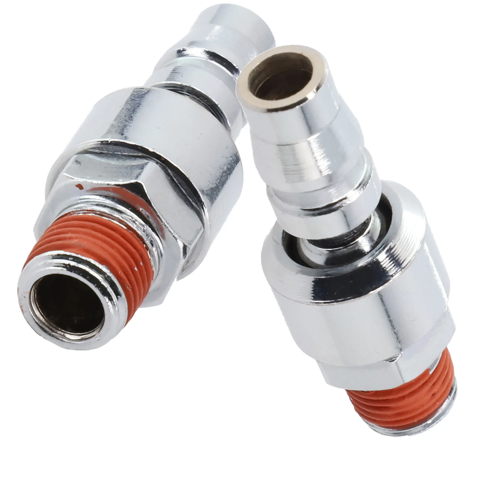 Fitting 1 4 Inch Air Connector 20PM Male Connector 1 4 Inch Air Connector Rated Up To 300 Psi Sturdy Steel Design