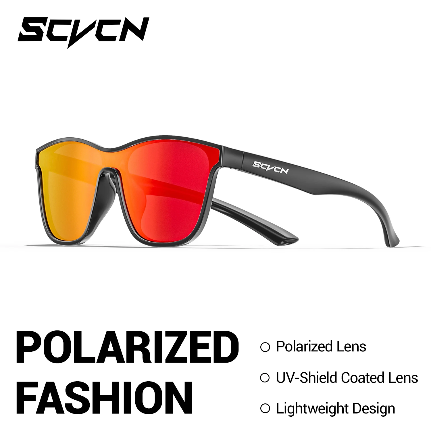 SSVCN Men\'s Fashion Sunglasses Luxury Polarized Glasses for Driving Fishing Cycling Glasses Golf Bike Goggles Luxury Shades