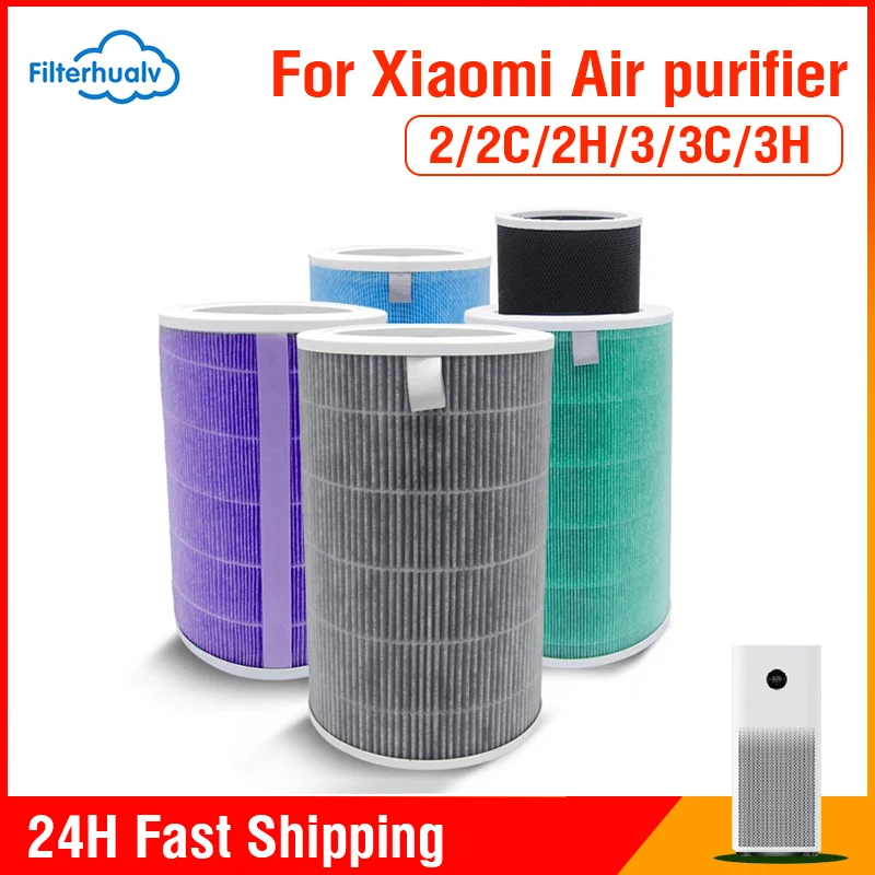 Hermex Set di filtri alternativi HEPA e a carboni attivi per il depuratore d 'aria Xiaomi Mi 2S Hermex Set di filtri alternativi HEPA e a carboni attivi per il depuratore d 'aria Xiaomi Mi 2S