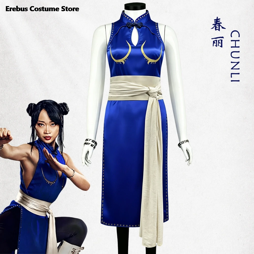 Disfraz Sexy de Chun Li para A - Live Action Anime Cosplay reseña y precio