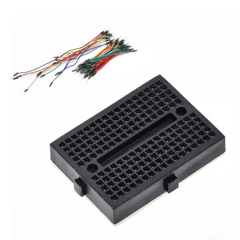 E56B Stackable Breadboard With High Conductivity Clip Test Breadboards For Reliable Temporary Circuit Building