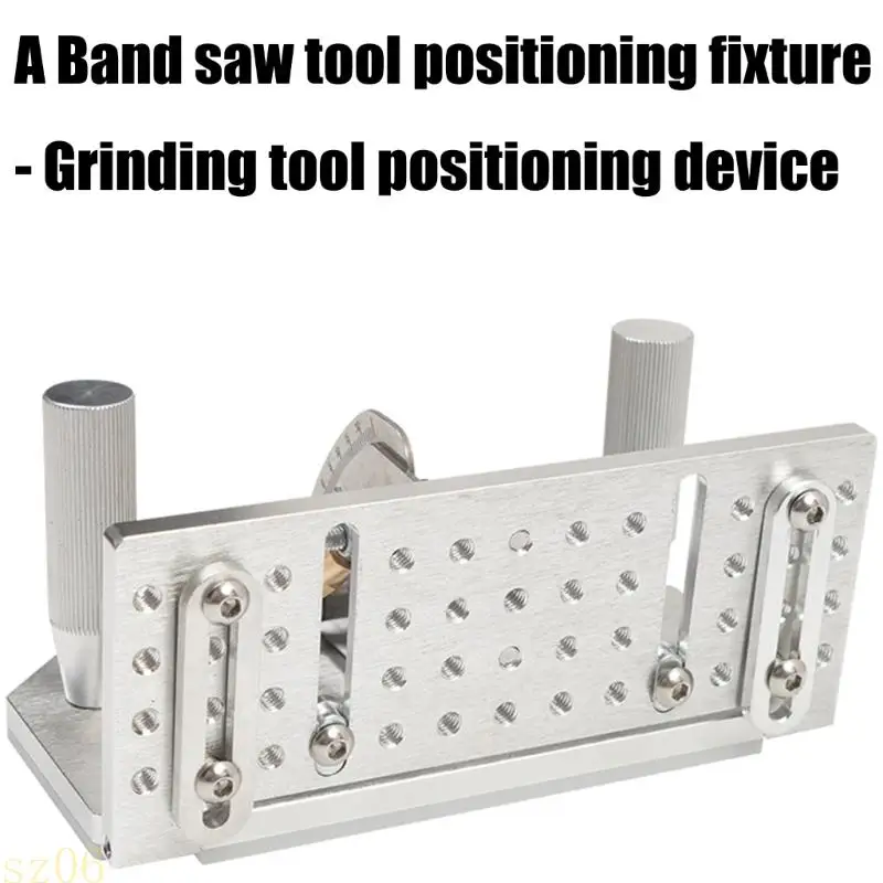 Q2Q4 Belt Grinder Cutter Jig Sharpening Locator -5°-25°Adjustable Belt Cutter