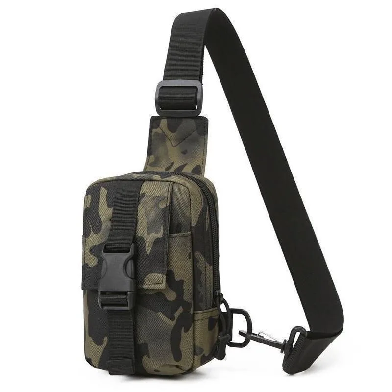 Chest Bag  Shoulder Bag Men Outdoor  Camouflage Camping Travel Hiking Hunting Crossbody Bag