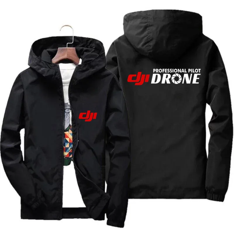 DJI Pilot Drone Winter DJI Phantom Mavic Men\'s Parent-Child Jacket Boys Girls Baseball Bomber Windbreaker Zipper Coat Jacket 7XL