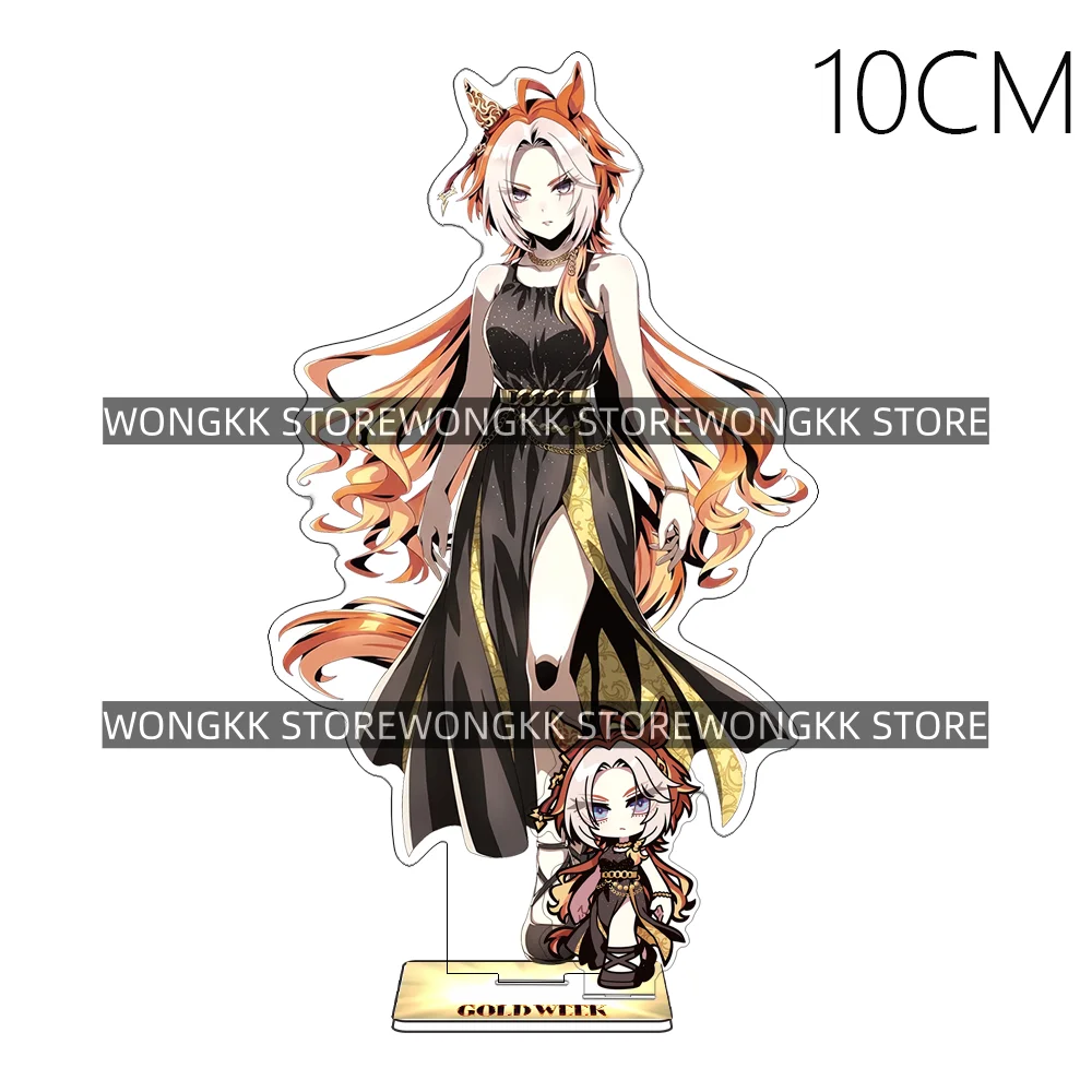 Horse Racing Anime Uma Musume Pretty Derby GOLD WEEK Nakayama Orfevre 10&15CM Acrylic Stand Keychain Desk Decor Display Gift