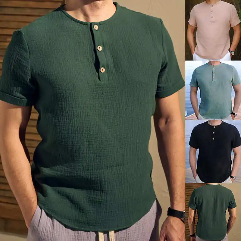 

Мужская футболка Летняя одежда Дышащая легкая ort Sve Цвет на молнии Ультра-короткая длина Fit irt