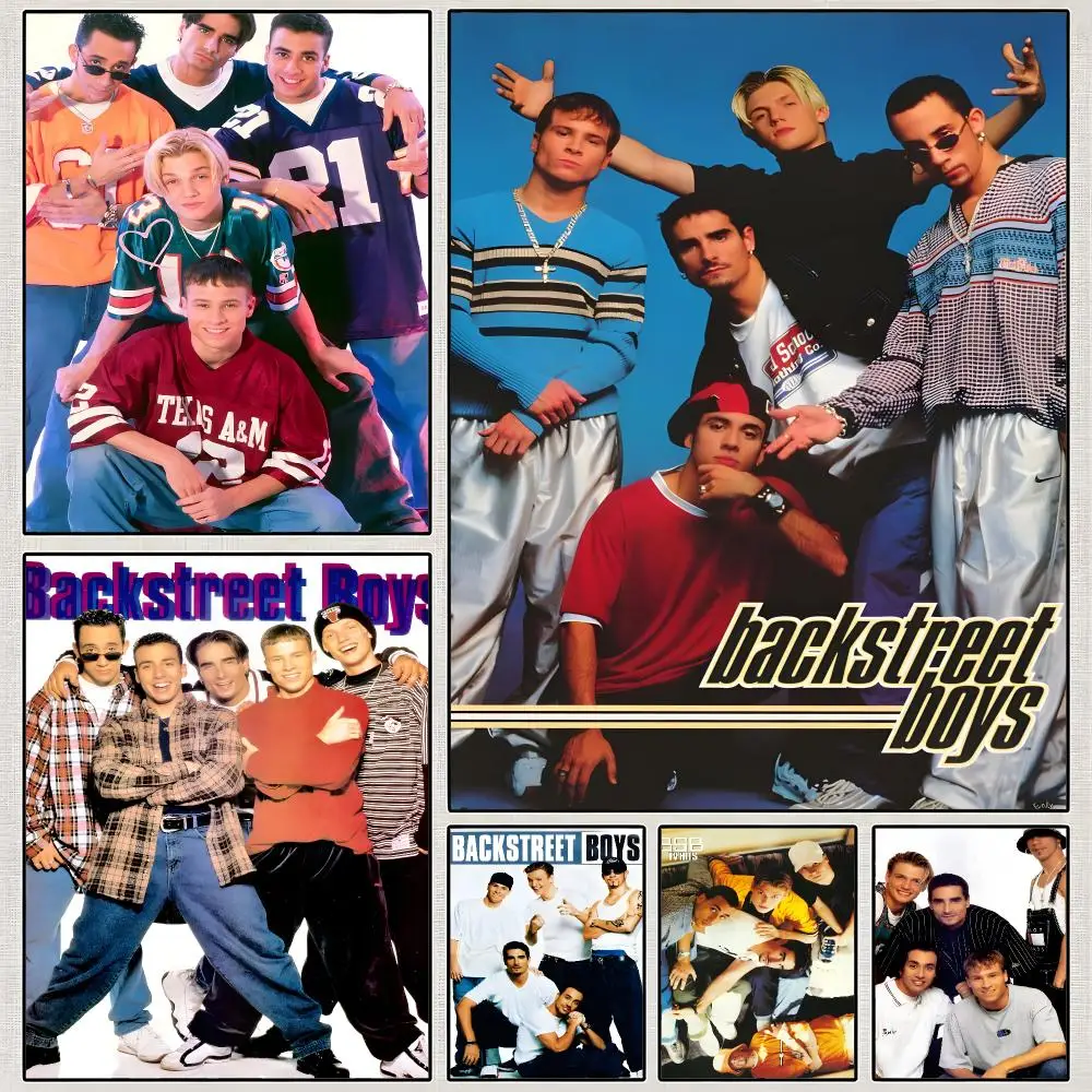 Band Backstreet Boys Millennium Poster PP Wall Art Print Removable Water-Resistant Home Decor For Bedroom Apartment Gift