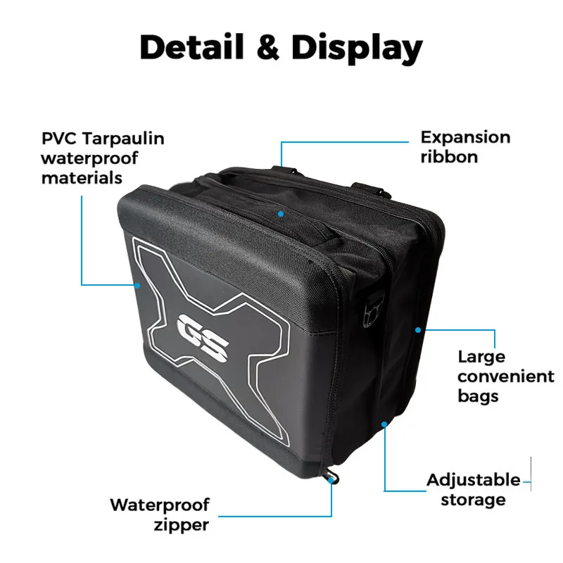 Vario Inner Bags For R1200GS LC For BMW R 1200GS LC R1250GS Adventure ADV F750GS F850GS Tool Box Saddle Bag Suitcases Luggage