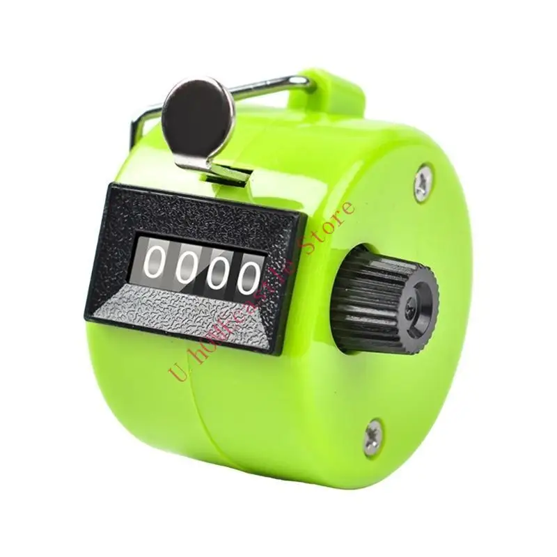 63HF 4 Digit Number Count Clickers Mechanical Counter Clickers Handheld Tally Counter