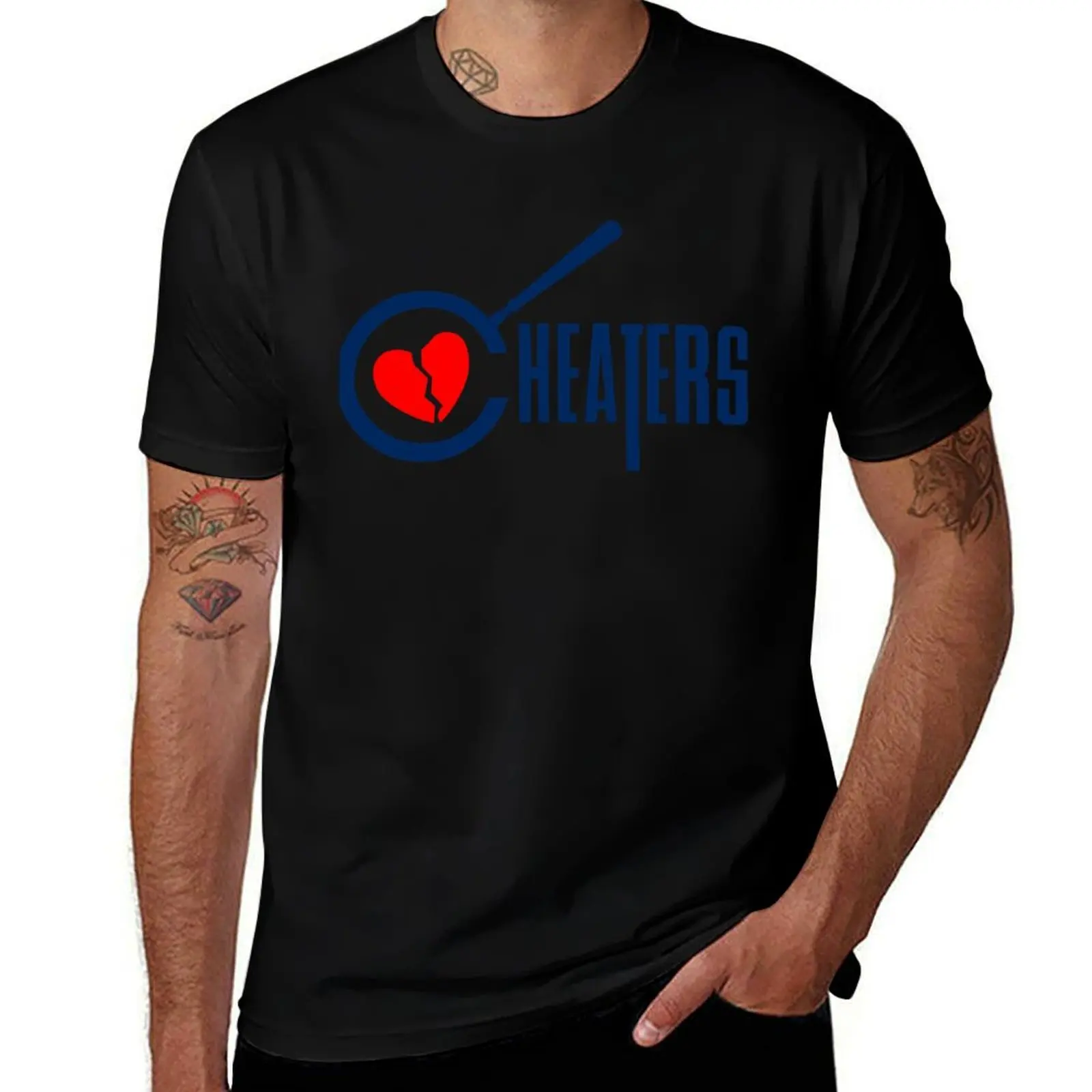 

CHEATERS T-Shirt t shirts for man graphic tees cotton tshirt 100% cotton t shirts man 100% T-Shirt