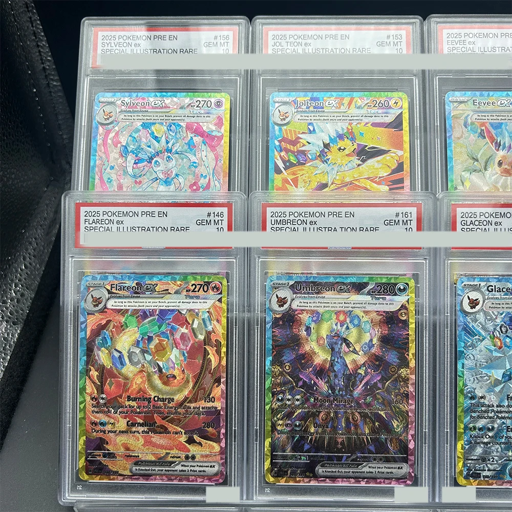 2025年版 プレエン ウンブレオン EX スペシャルイラスト レア DIY プロキシ PTCG グレード付きコレクションカード # 161 GEM MT 10 カード ホログラフィックラベル