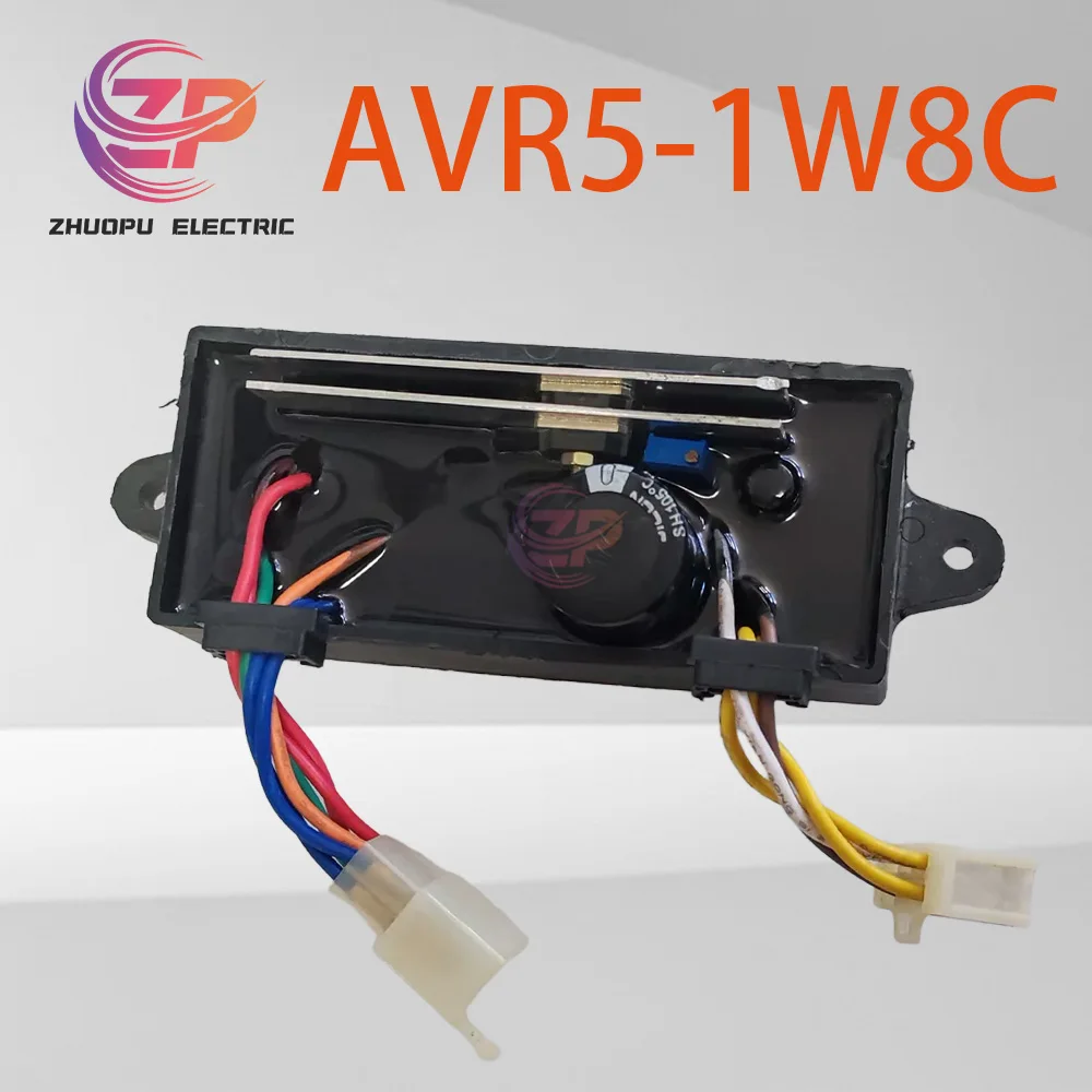 

Оригинальный однофазный 10-проводной автоматический регулятор напряжения AVR5-1W8C 5 кВт для дизельного сварочного генератора